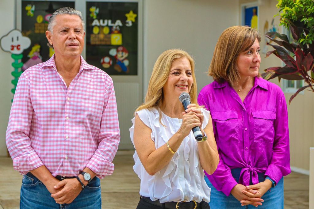 Inauguran Chucho Nader y Aída Féres Moderna Techumbre y obras complementarias en&nbsp;CAIC