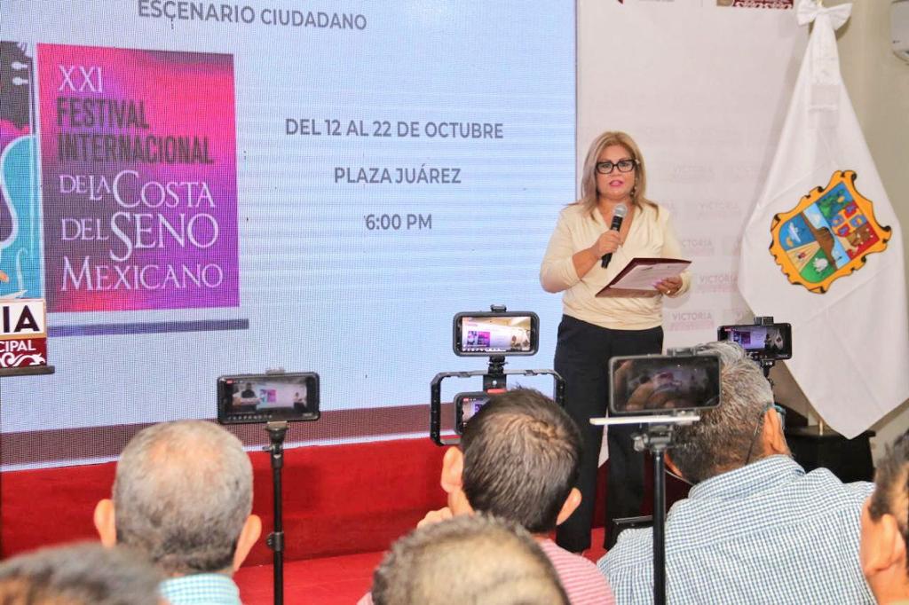 Victoria se viste de galacon Festival Internacionalde la Costa del Seno&nbsp;Mexicano.