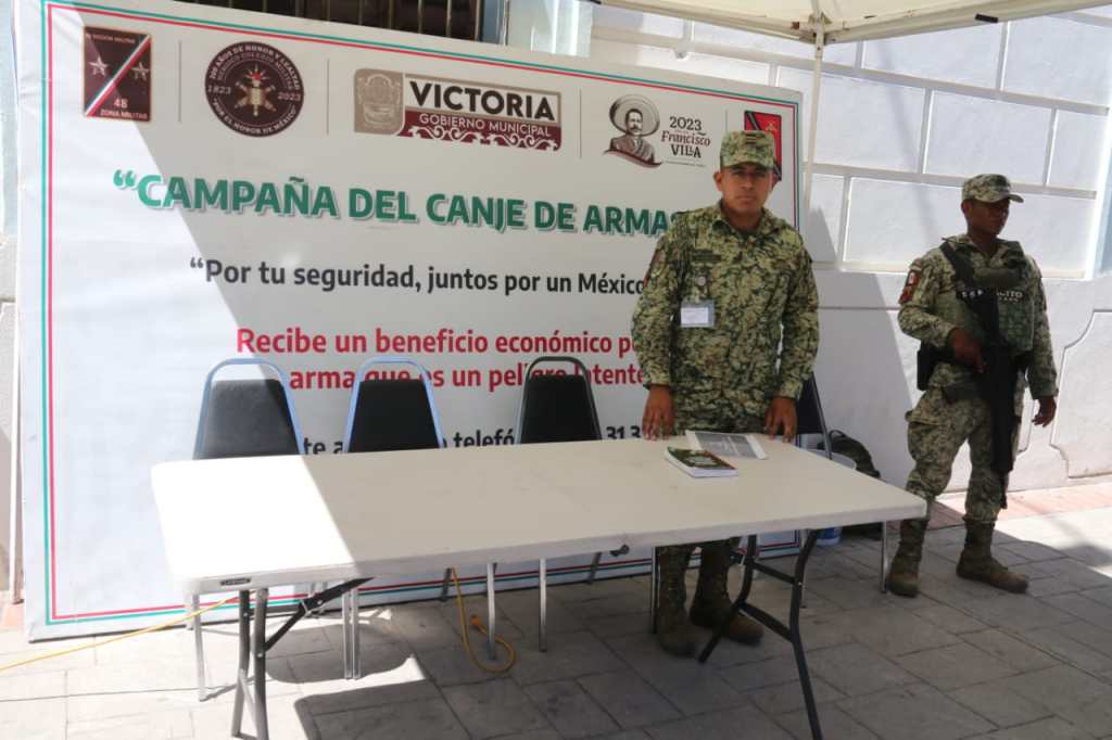 Continúa campaña dedesarme&nbsp;voluntario.