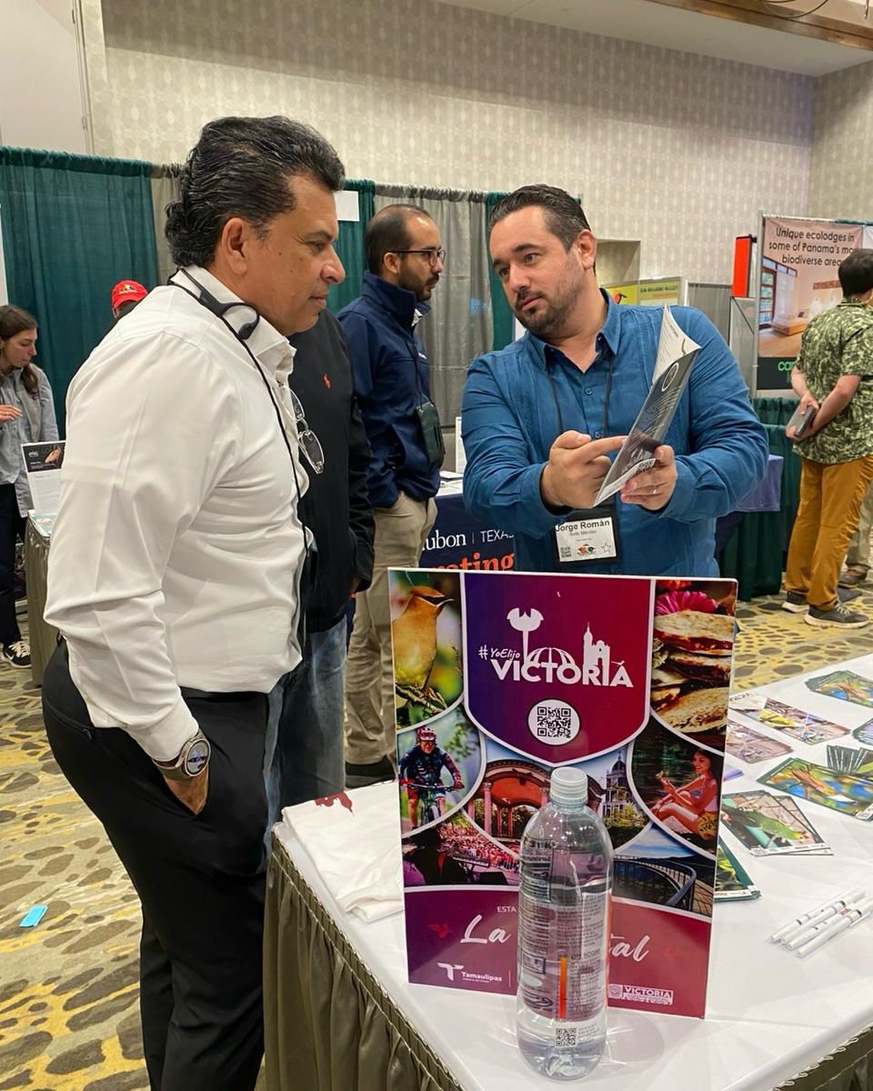 Promueve alcalde turismode Victoria en Harlingen&nbsp;Tx.