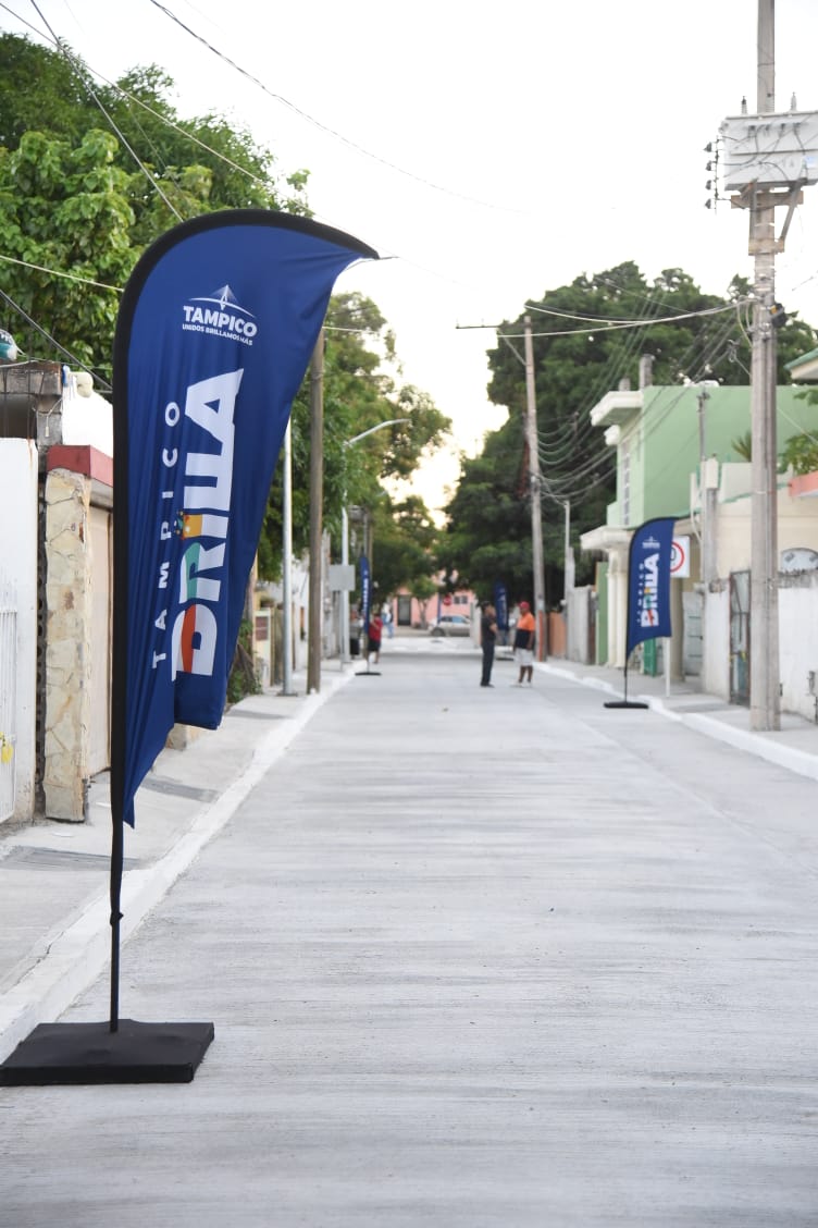 Inaugura Chucho Nader Nueva Obra de Pavimentación en la Niños&nbsp;Héroes.
