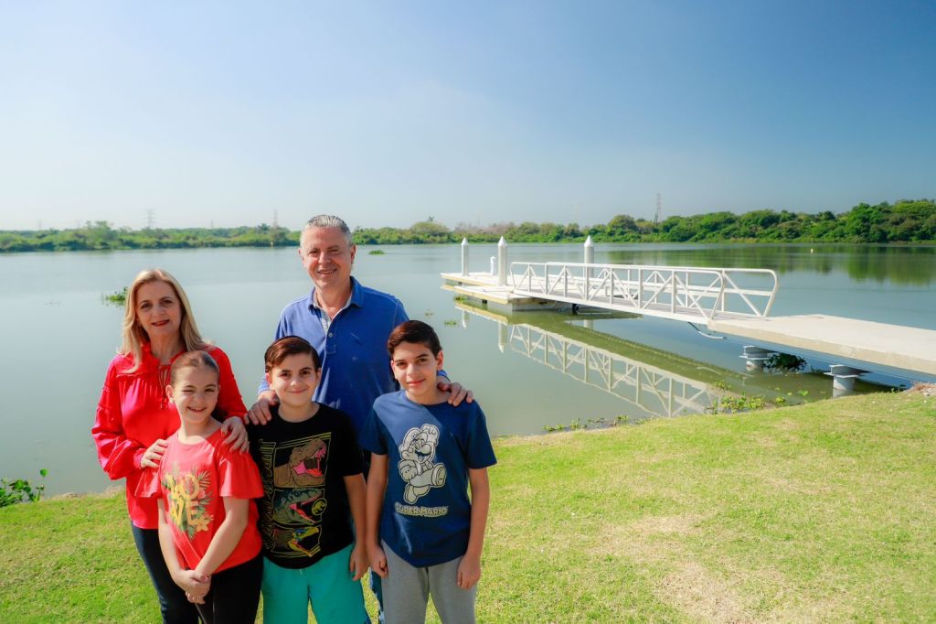 Instalan Dos Modernos Muelles Turisticos en los Parques Chairel y Fray Andrés de&nbsp;Olmos