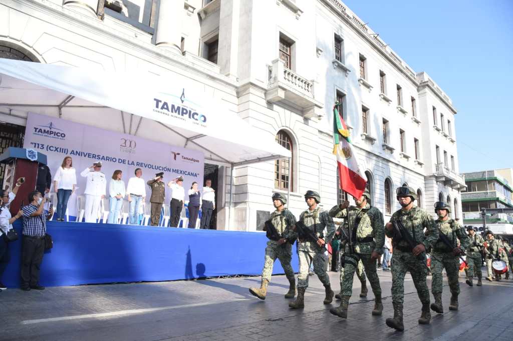 Celebra Tampico el 113 Aniversario de la Revolución&nbsp;Mexicana