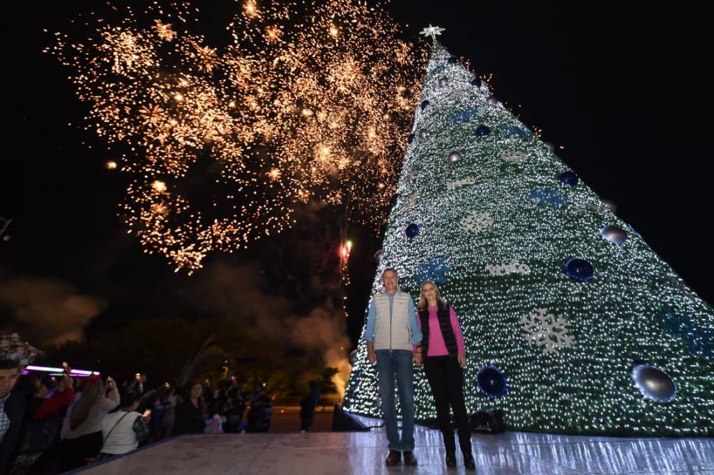 Espectacular Encendido del Pino Navideño en&nbsp;Tampico