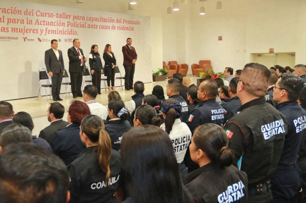 Victoria, sede de taller policialcontra la violencia y&nbsp;feminicidio.