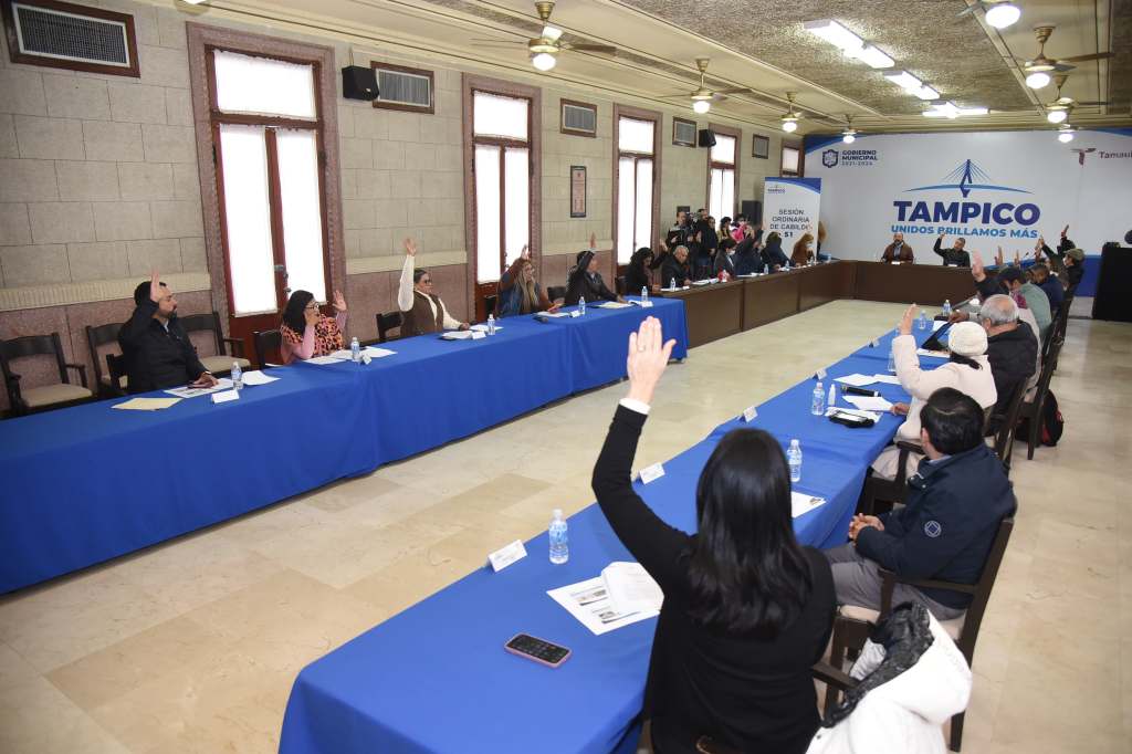 Aprueba Cabildo de Tampico Importante Paquete de&nbsp;Obras