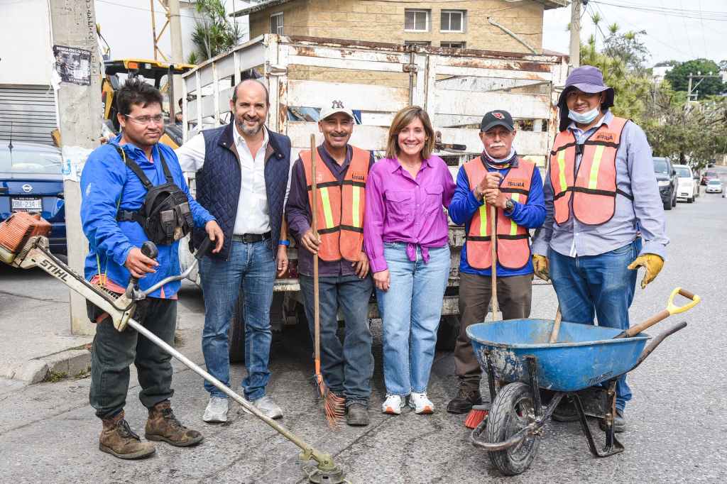 Llevan Rosa González y Pepe Schekaibán Jornada de Limpieza a Zonas&nbsp;Prioritarias
