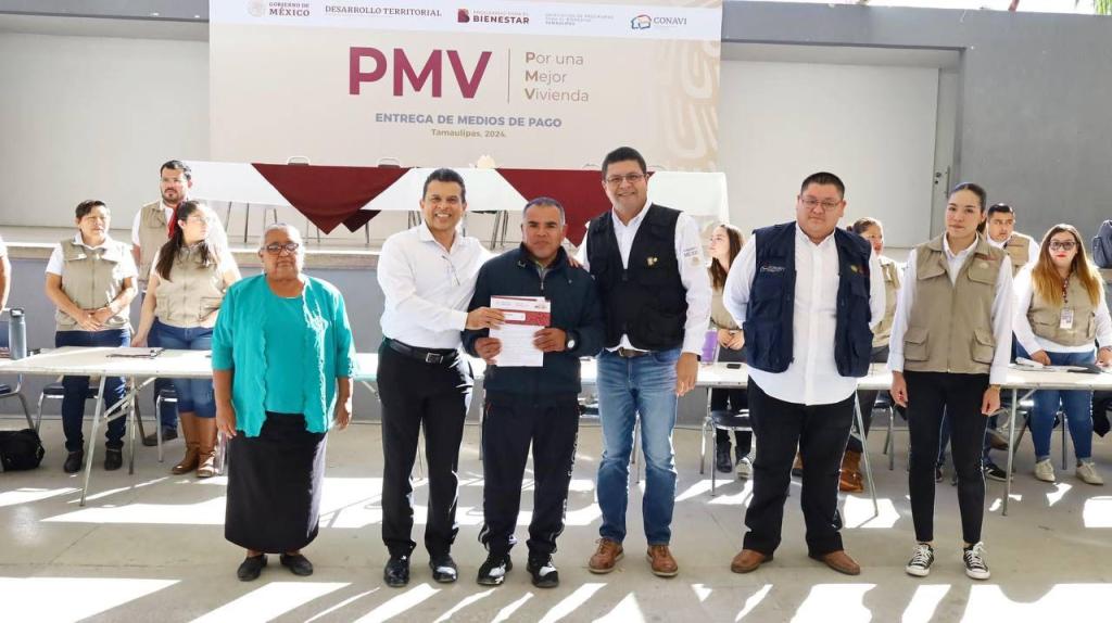 Reciben 500 familias de Victoriaapoyo para mejora de&nbsp;vivienda.