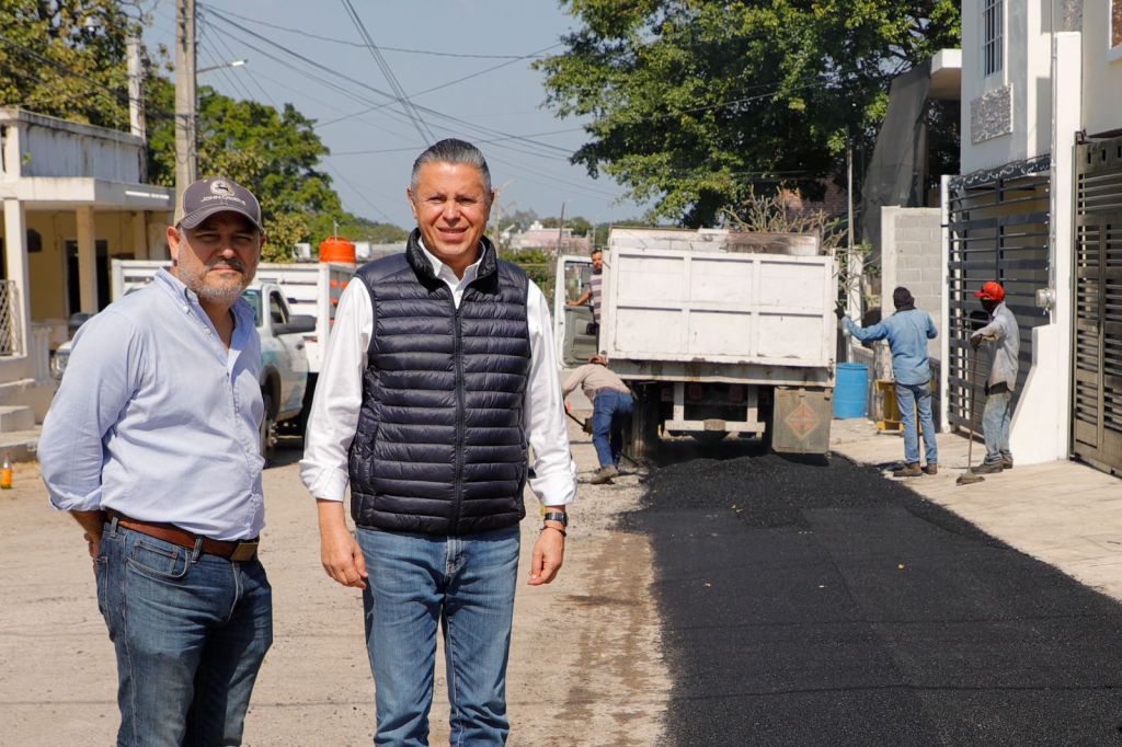 Prioritario el Programa de Mejoramiento Vial en la Administración de Chucho&nbsp;Nader
