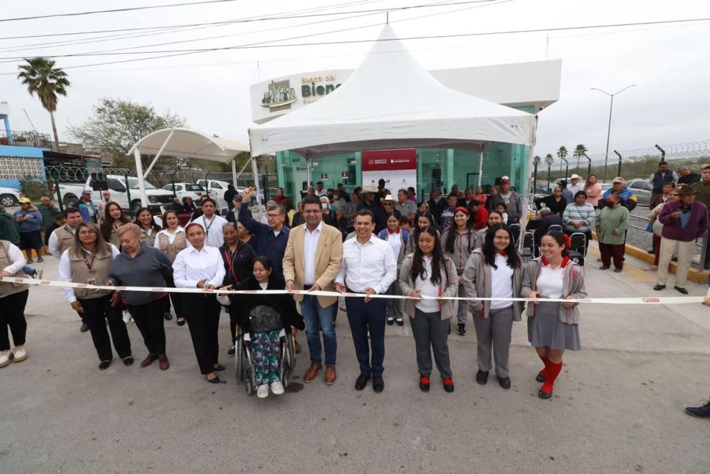 Inauguran alcalde y autoridadesfederales otro Banco de&nbsp;Bienestar.