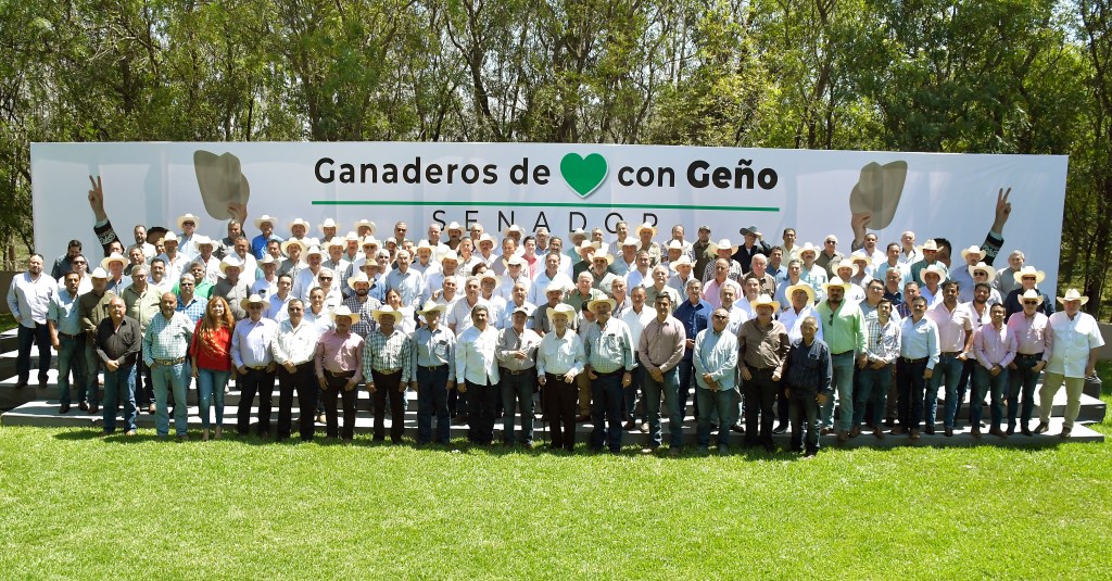 Ganaderos tamaulipecos quieren a Geño en el&nbsp;Senado