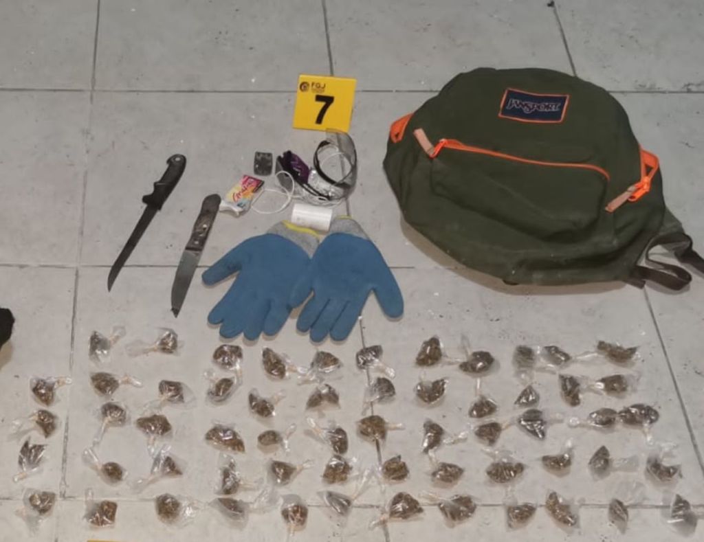 Ejecución de una orden de cateo como parte de las actividades contra el&nbsp;narcomenudeo.