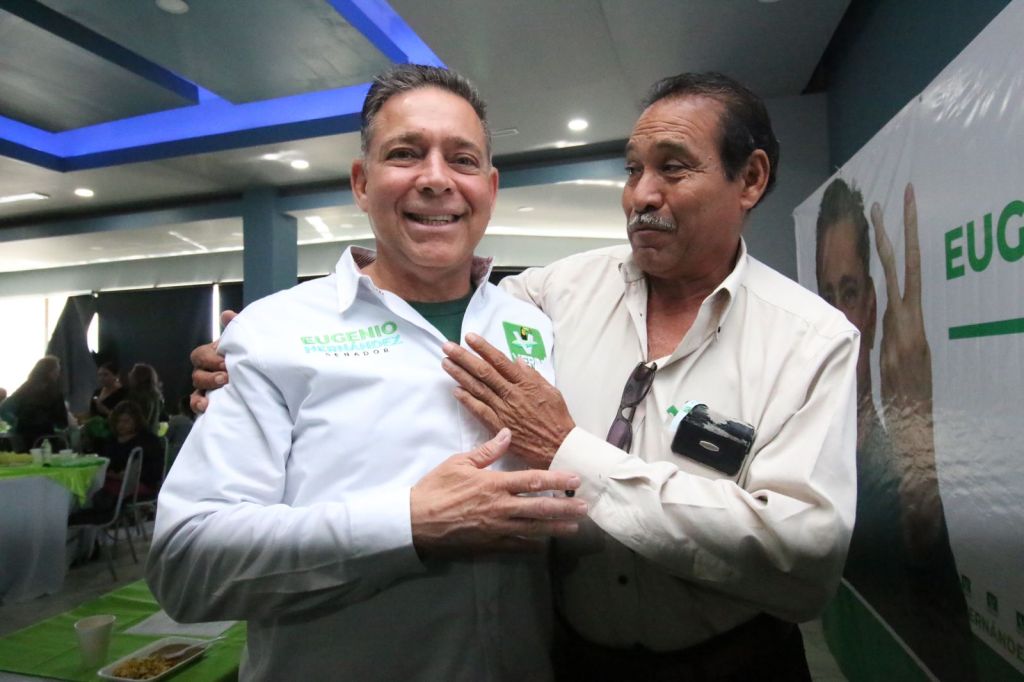 De norte a sur en Tamaulipas votarán por Eugenio Hernández porque tiene palabra y sabe&nbsp;cumplir.