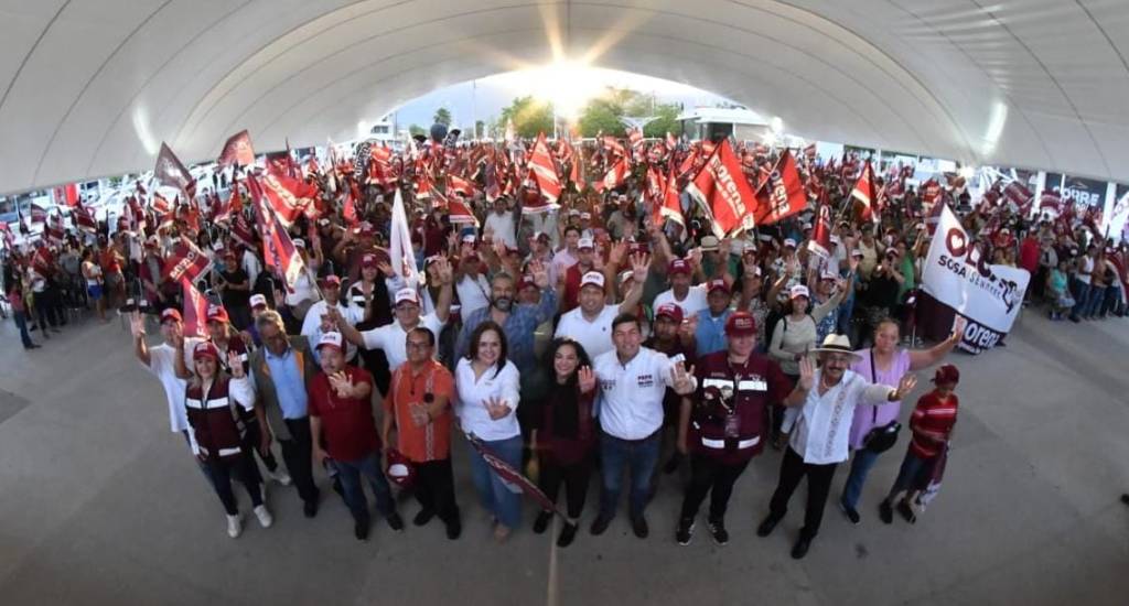 Estructura de Morena da su respaldo incondicional a Olga Sosa en Ciudad&nbsp;Victoria.