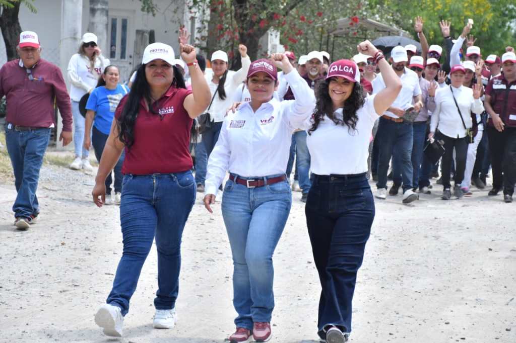 Con Morena, habrá más bienestar en San Fernando: Olga&nbsp;Sosa.