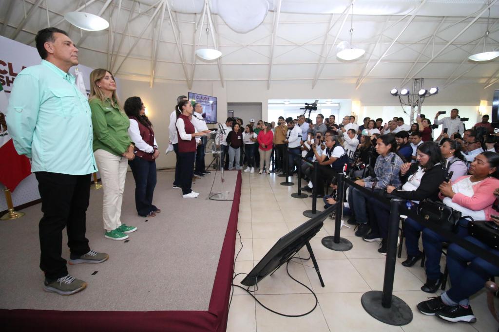 El Plan C va muy bien: Claudia&nbsp;Sheinbaum