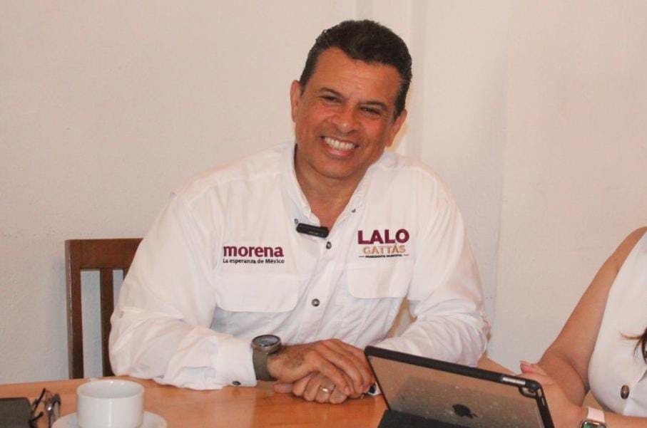 Confía Lalo Gattás que Morena se llevará carro&nbsp;completo.