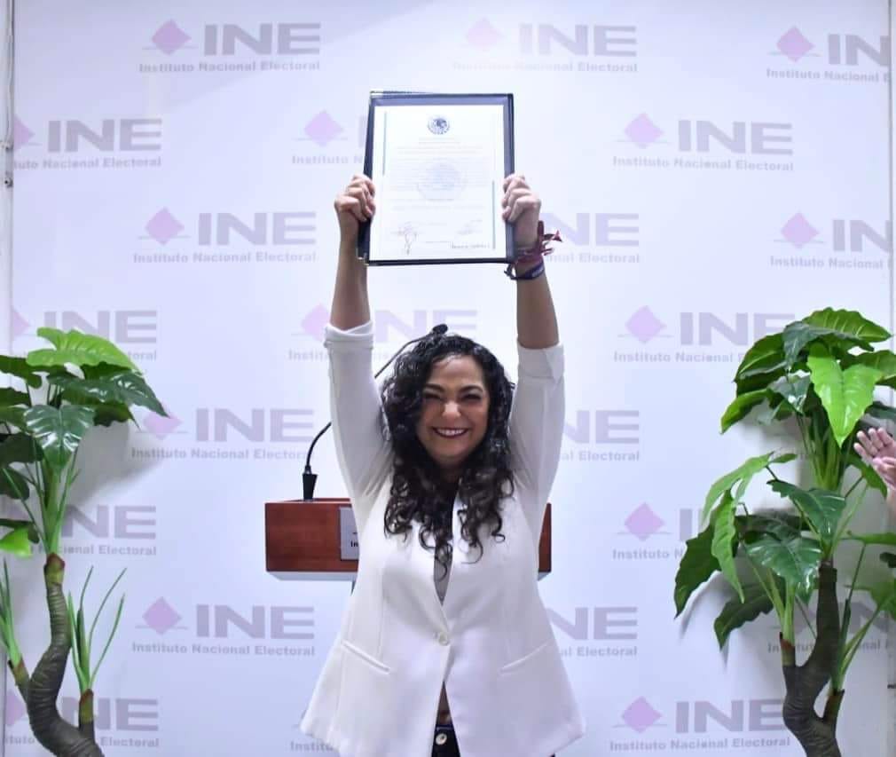 Recibió Olga Sosa Ruíz constancia de senadora electa por&nbsp;Tamaulipas