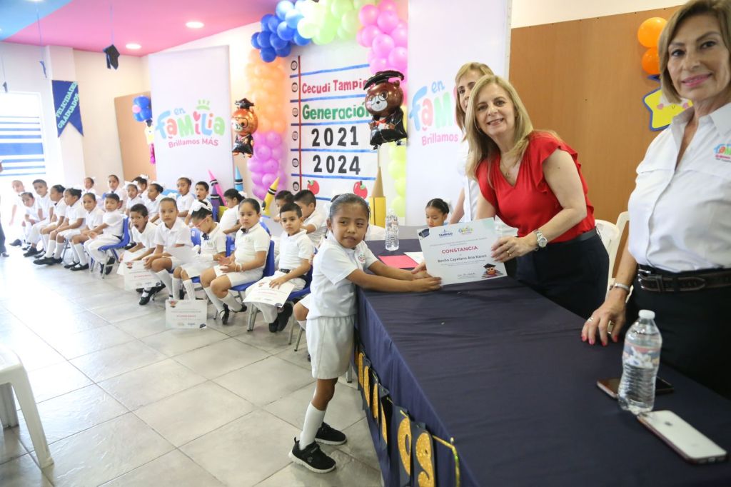 Brinda DIF Tampico Notable Impulso a la Educación&nbsp;Preescolar.