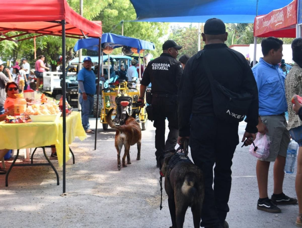 Guardia Estatal mantiene proximidad y vigilancia en negocios y centros&nbsp;comerciales