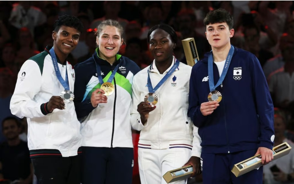 La judoca nacida en Londres, Inglaterra, ganó la plata para México en los Juegos Olímpicos de París&nbsp;2024