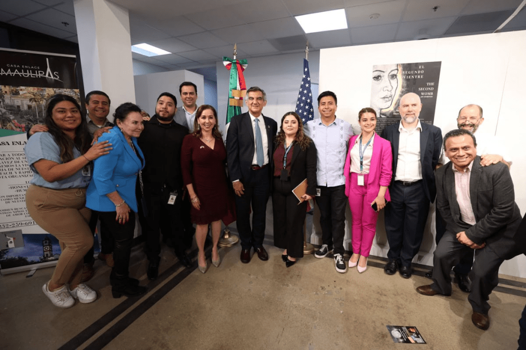 Sostiene Américo encuentro con migrantes tamaulipecos en&nbsp;Houston