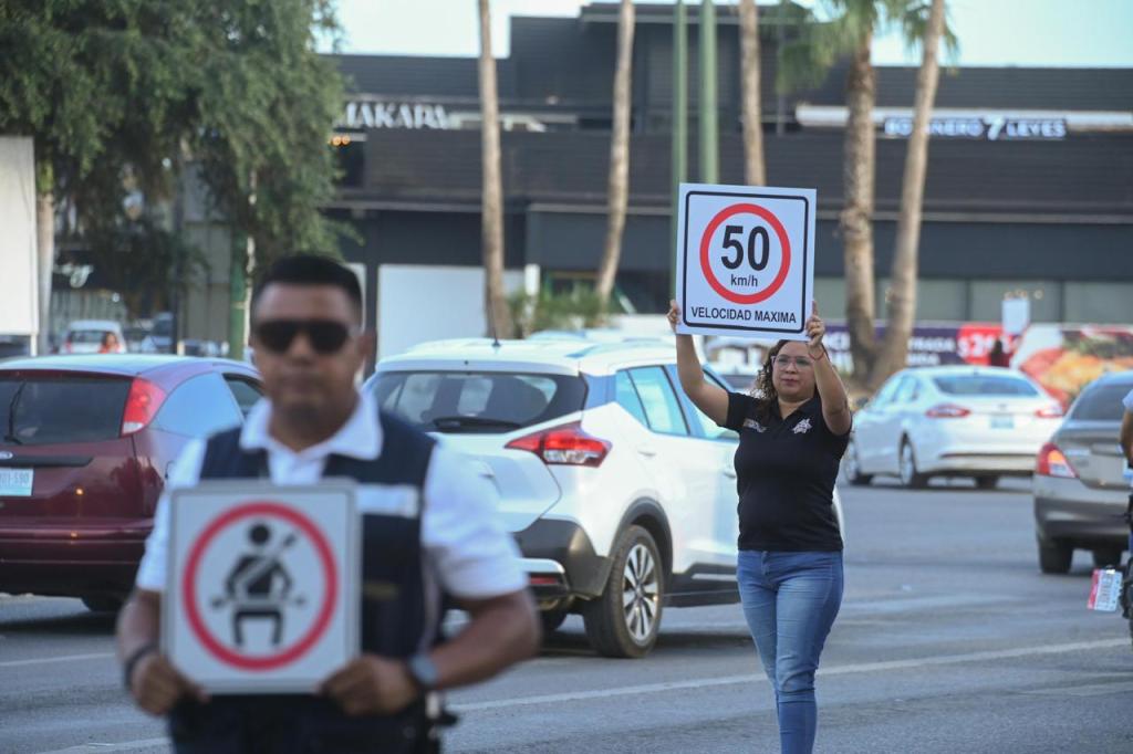 Implementa Tránsito campañade prevención de&nbsp;accidentes.