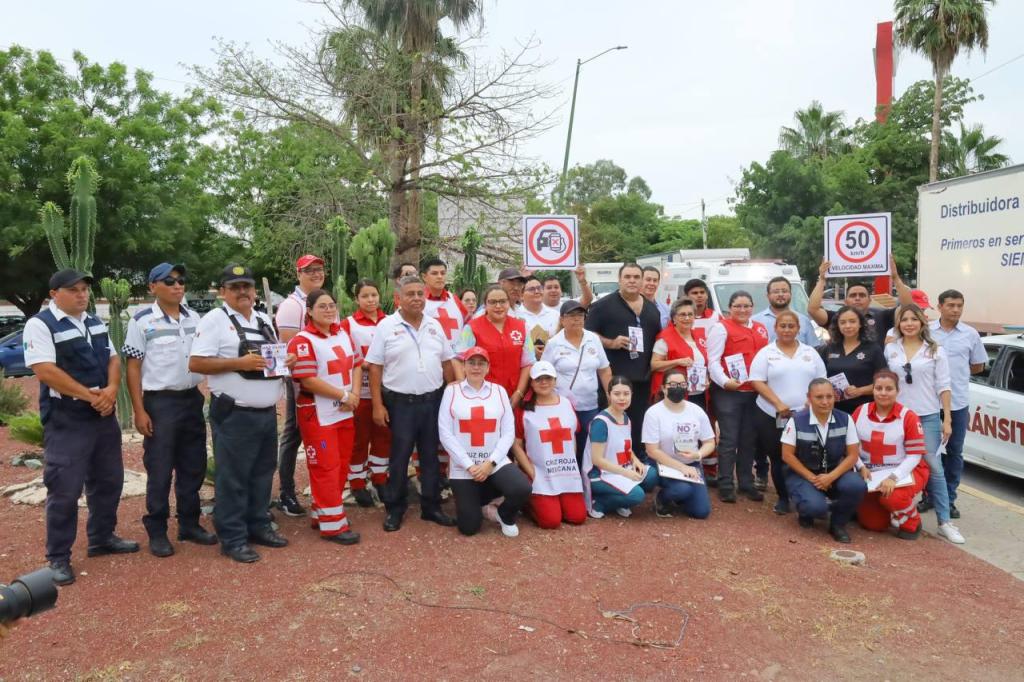 Participa Cruz Roja encampaña de Tránsitodirigida a&nbsp;motociclistas.