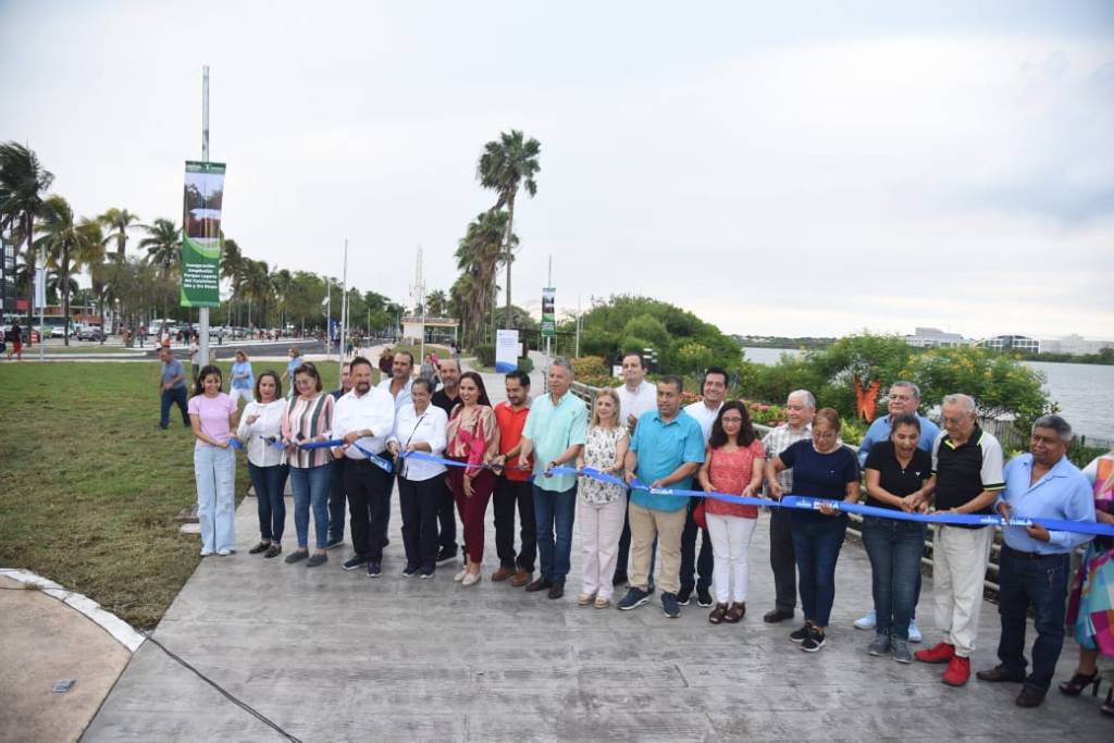 Inaugura Chucho Nader Nuevas Etapas del Parque Urbano en Laguna del&nbsp;Carpintero