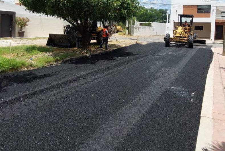 Rehabilita Municipio 33 mil m2 másde asfalto en calles y caminos&nbsp;ejidales.