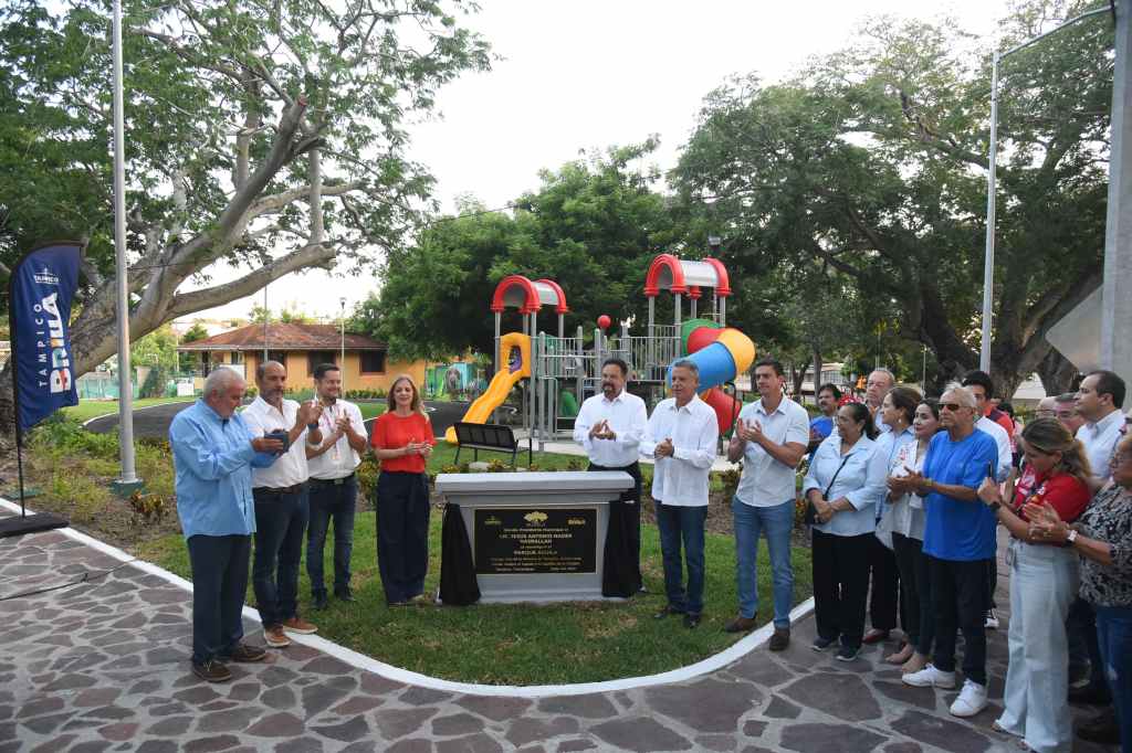 Entrega Chucho Nader Modernización Integral del Parque&nbsp;Águila