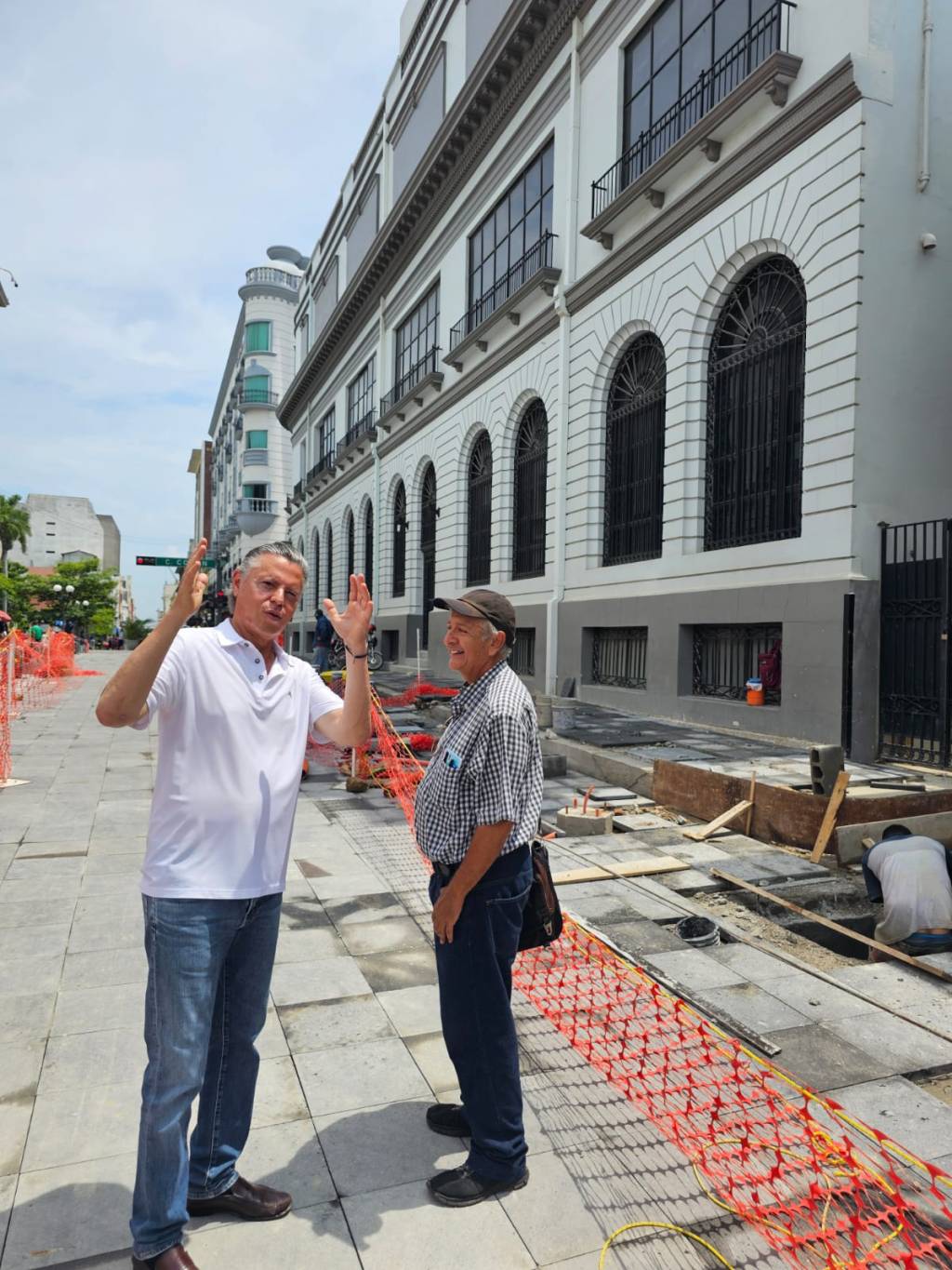 Avanza Obra de Reconfiguración en la calle Salvador Díaz Mirón de la Zona&nbsp;Centro