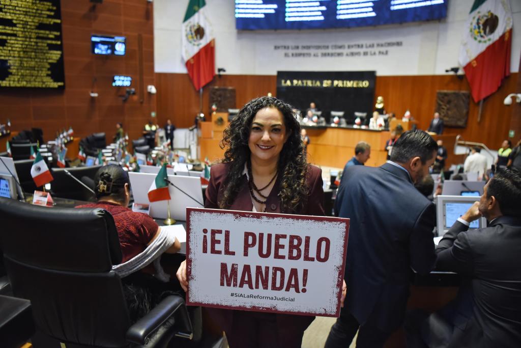 Senado de la República declara la validez de la reforma al poder judicial: Olga&nbsp;Sosa