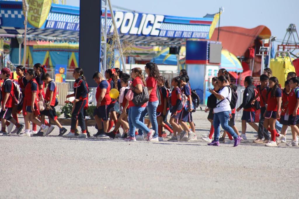 Stand Victoria en la Feria Tamaulipas recibe a&nbsp;estudiantes