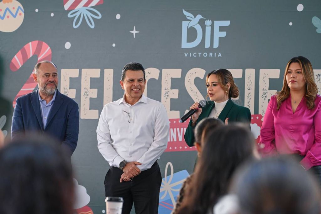 Celebra DIF Victoria fiestas&nbsp;decembrinas.