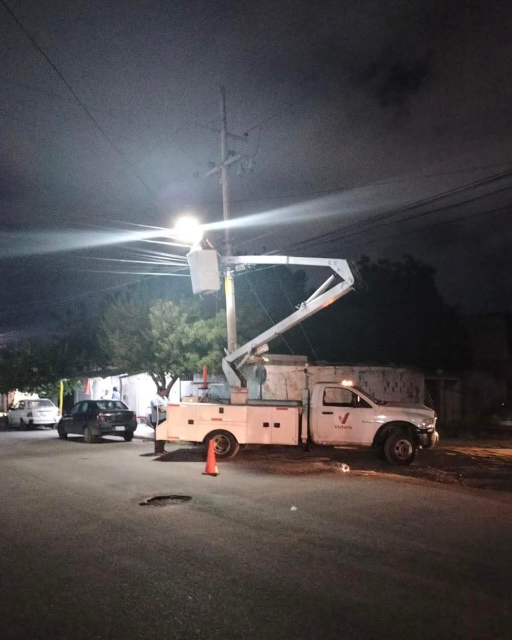 Está Victoria enun 95%&nbsp;iluminado.