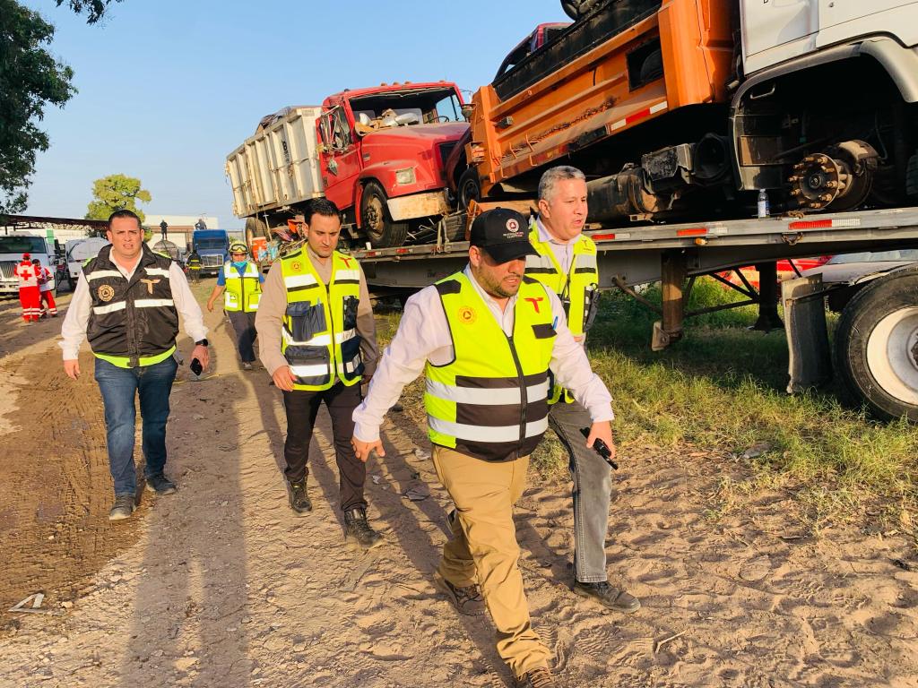 Activa Gobierno de Tamaulipas acciones protocolarias coordinadas para extinción de&nbsp;incendio