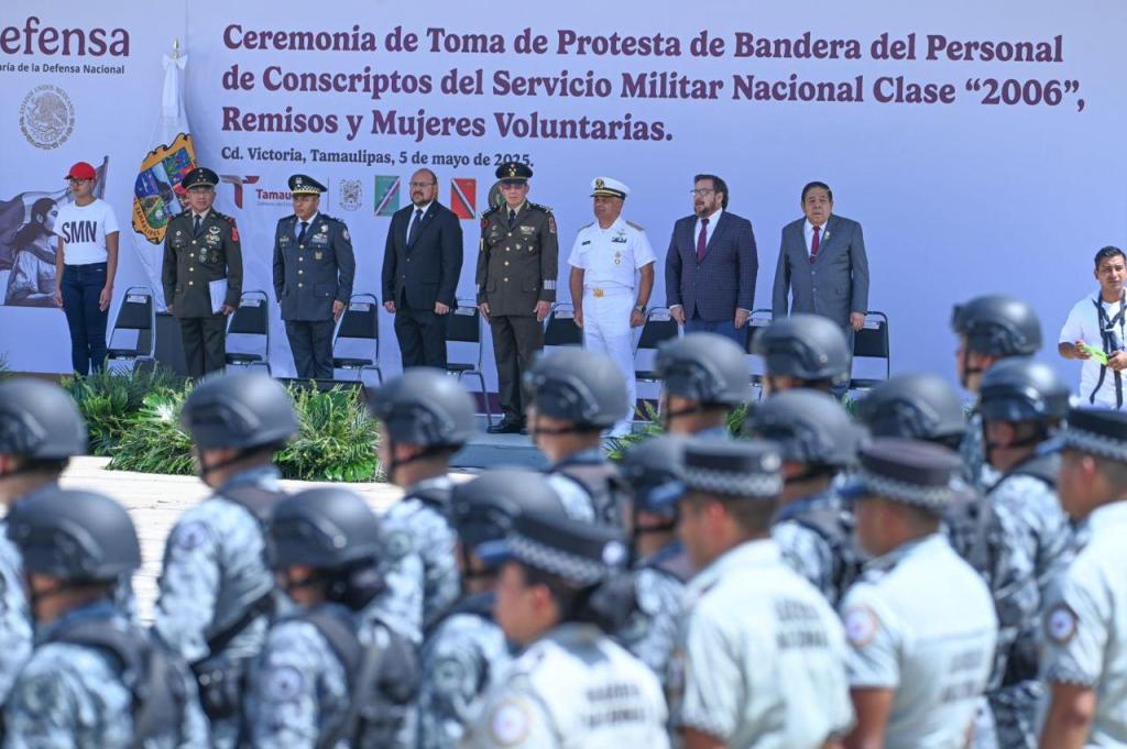 Asiste alcalde de Victoriaal evento cívico militarde la 48/a Zona&nbsp;Militar.
