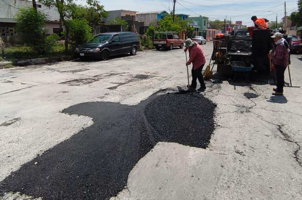 Obras publicas implementó programa de bacheo&nbsp;provisional.