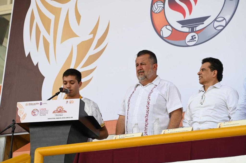 Recibe la Capital de Tamaulipas a jóvenes deportistas de tecnológicos de&nbsp;México.