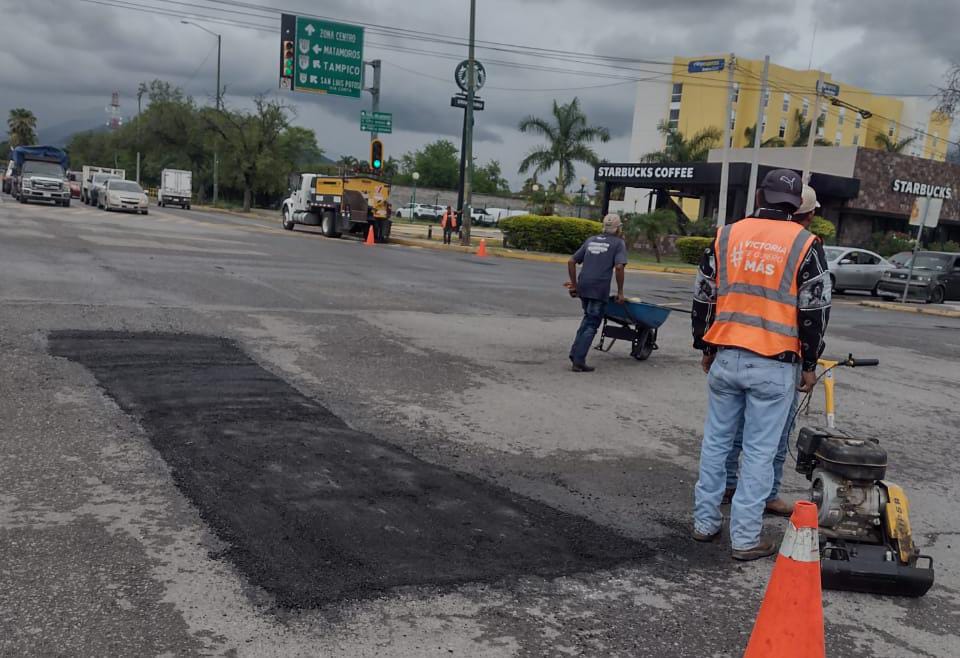 Avanza mejora de calles en&nbsp;Victoria